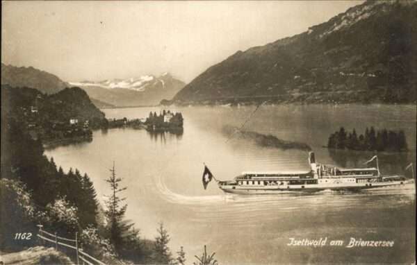 Iseltwald Brienzersee Schiff