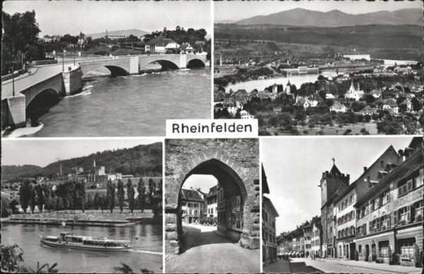 Rheinfelden AG Schiff Brücke