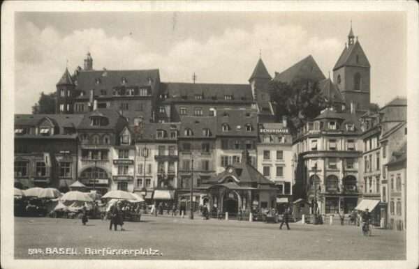 Basel BS Barfüsslerplatz