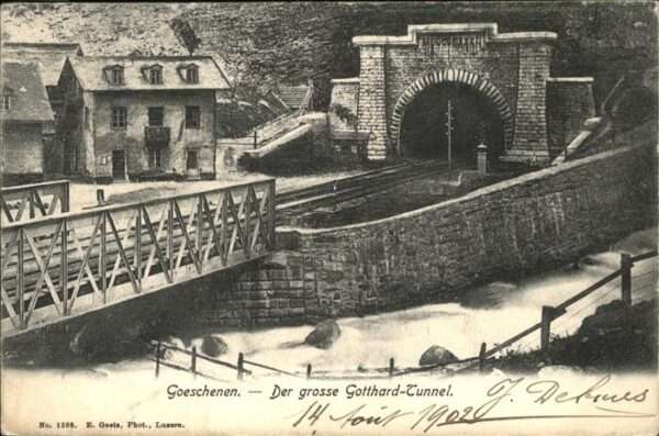 Goeschenen Gotthard Tunnel