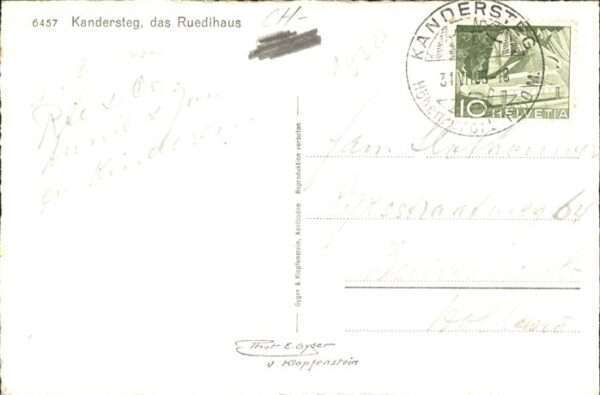 Kandersteg BE Ruedihaus – Bild 2