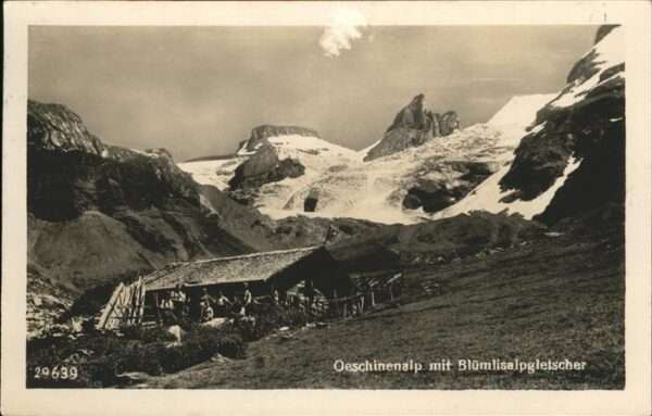 Oeschinen Alp Blümlisalpgletscher
