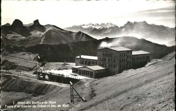 Rochers de Naye Glacier du Trient