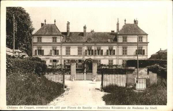 Coppet Chateau Residence Madame Stael