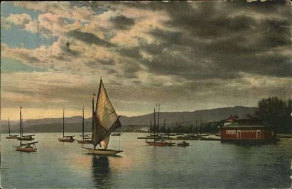 Zuerich Segelboot