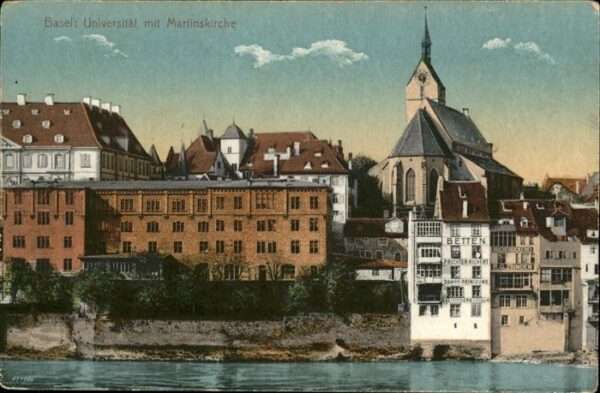 Basel BS Universität Martins Kirche