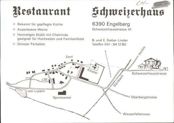 Engelberg OW Restaurant Schweizerhaus – Bild 2