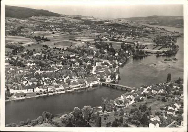 Stein Rhein Fliegeraufnahme