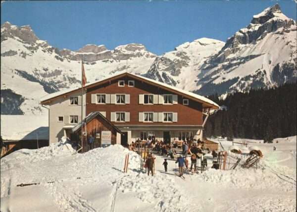 Engelberg OW Cafe Fritz Restaurant Pension Gerschina