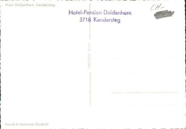 Kandersteg BE Hotel Doldenhorn – Bild 2