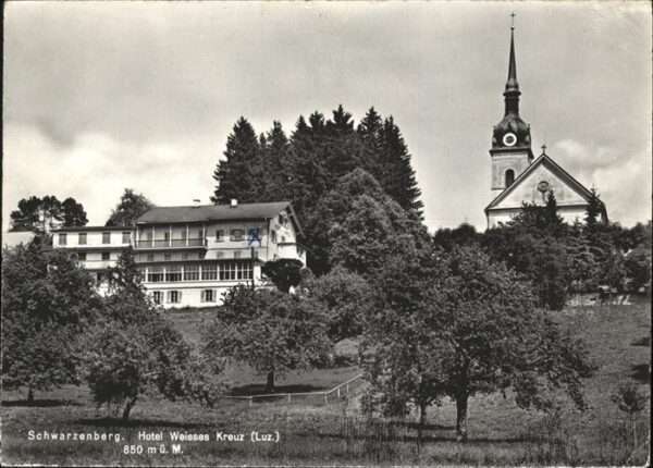 Schwarzenberg LU Hotel weisses Kreuz