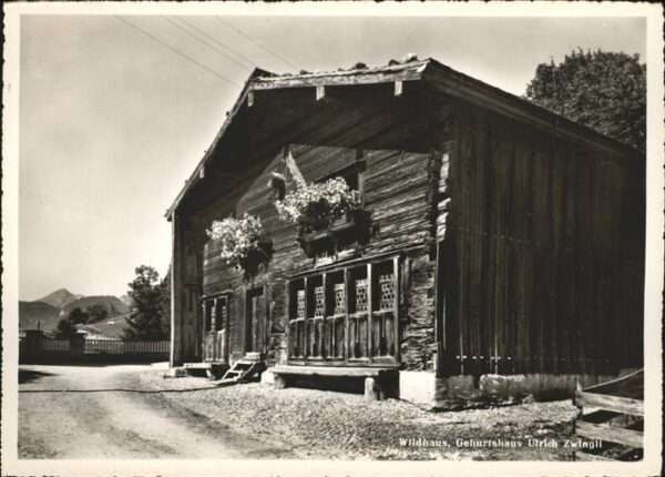 Wildhaus SG Geburtshaus Ulrich Zwingli