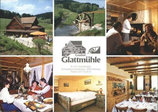 Herisau Gasthof Glattmühle
