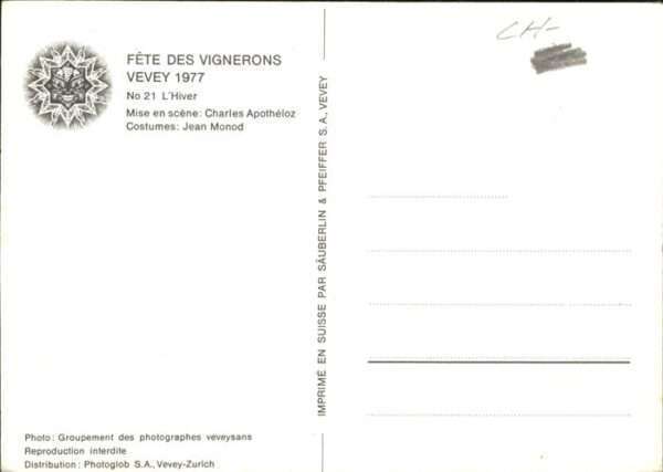 Vevey VD Fete des Vignerons – Bild 2