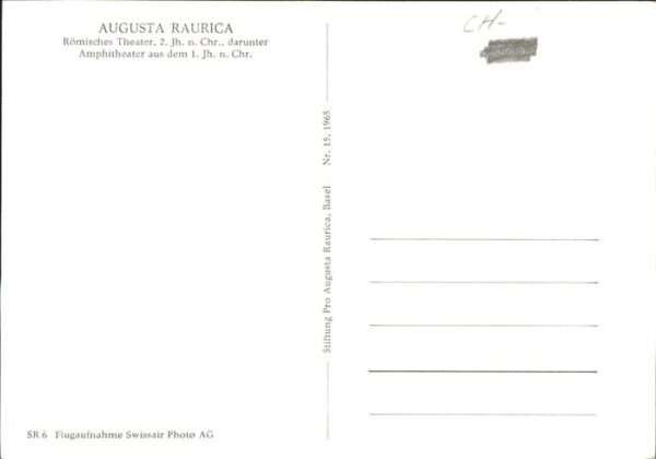 Augusta Raurica Fliegeraufnahme – Bild 2