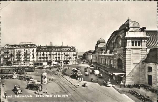Basel BS Bahnhofplatz Strassenbahn