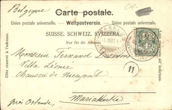 Basel BS St Johann Thor Kutsche – Bild 2