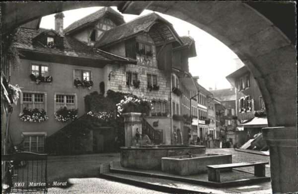 Murten Morat Brunnen