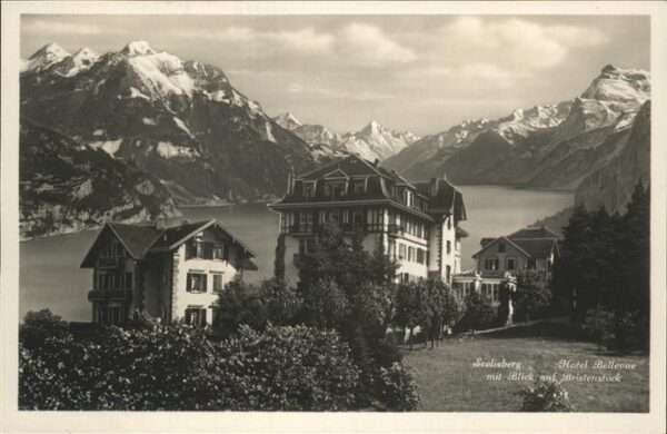Seelisberg UR Hotel Bellevue Bristenstock