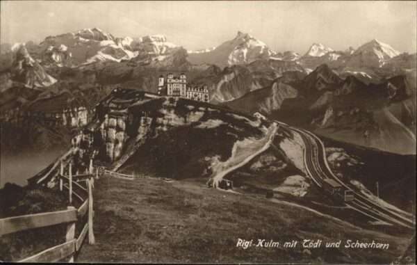Rigi Kulm Tödi Scheerhorn Zug