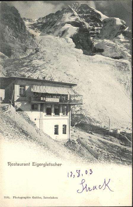 Eigergletscher Restaurant