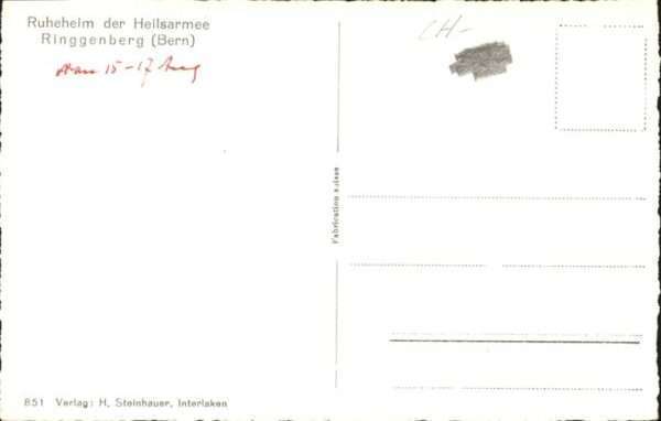 Ringgenberg Ruheheim Heilsarmee – Bild 2