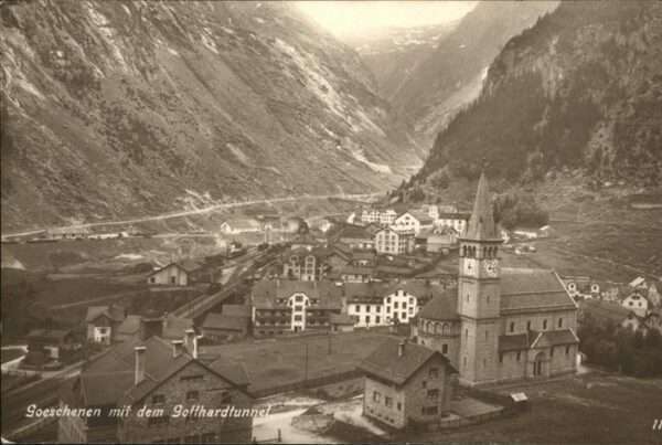 Goeschenen Gotthardtunnel