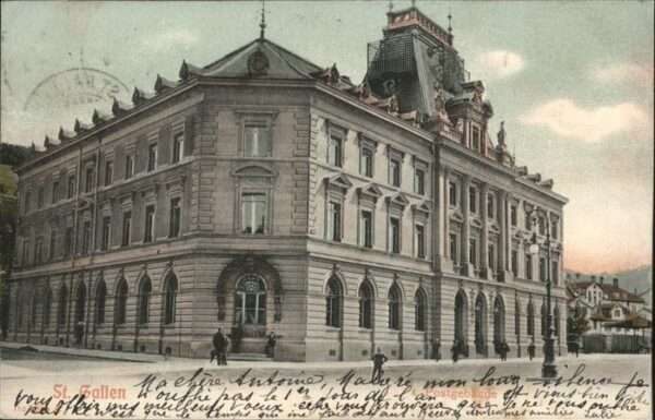 St Gallen SG Posrgebäude