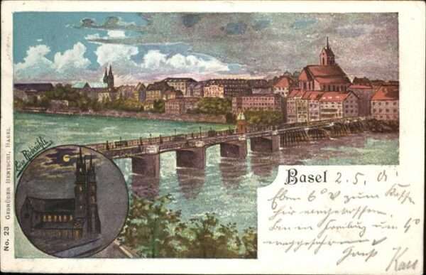 Basel BS Luise Rüdisühli Brücke