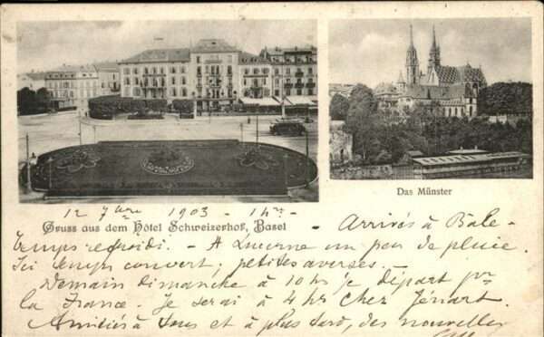 Basel BS Hotel Schweizerhof Münster