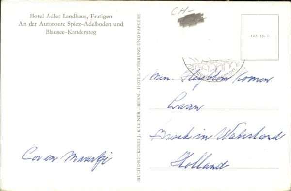 Frutigen Hotel Adler Landhaus – Bild 2