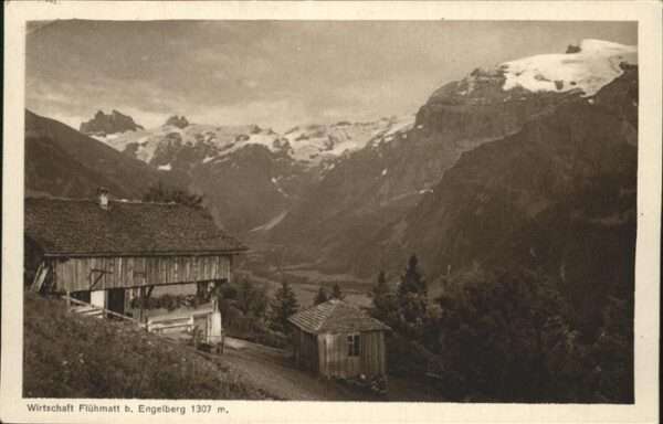 Engelberg OW Wirtschaft Flühmatt