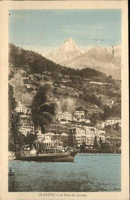Clarens VD Schiff Dents de Jaman
