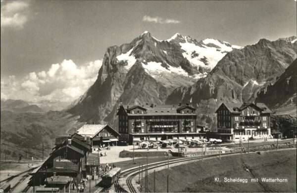 Kleine Scheidegg Interlaken Wetterhorn Zug