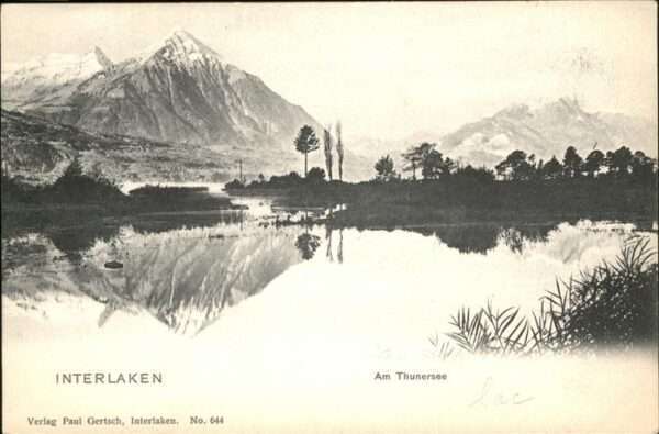 Interlaken BE Thunersee