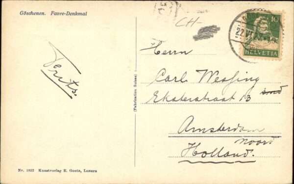 Goeschenen Favre Denkmal – Bild 2