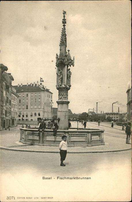 Basel BS Fischmarktbrunnen