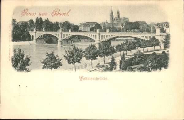 Basel BS Wettsteinbrücke
