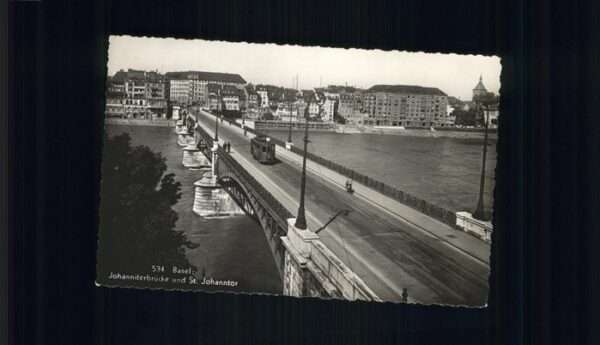 Basel BS Johanniterbrücke St Johanntor Strassenb