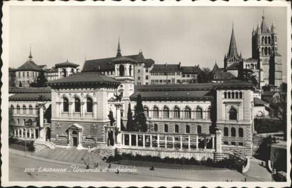 Lausanne VD Universite Cathedrale