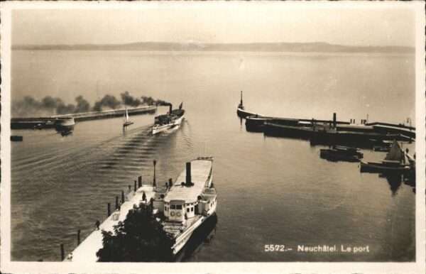 Neuchatel NE Port Schiff