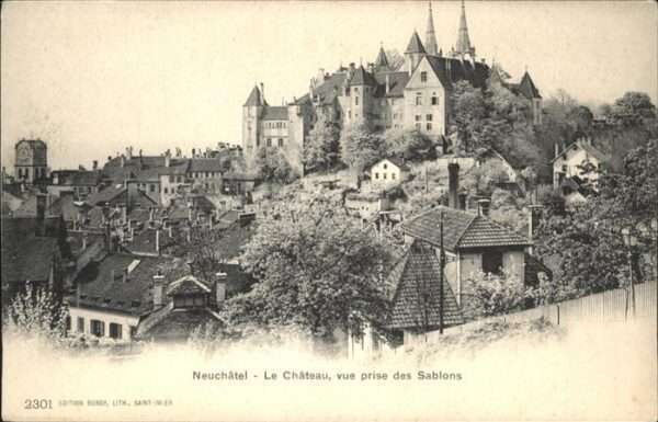 Neuchatel NE Chateau Sablons