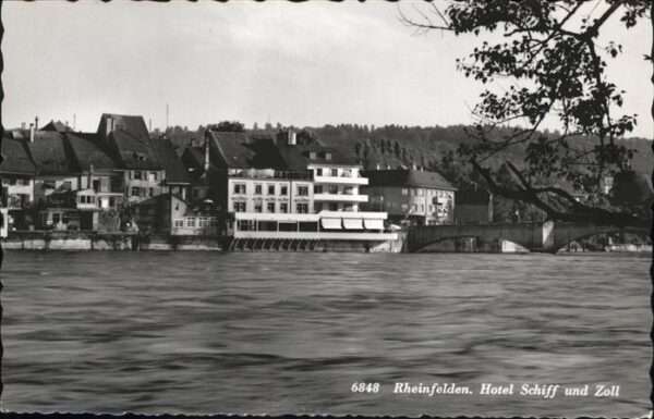 Rheinfelden AG Hotel Schiff Zoll Brücke