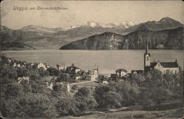 Weggis Vierwaldstaettersee Vierwaldstättersee