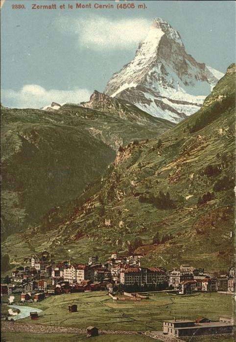 Zermatt VS Mont Cervin