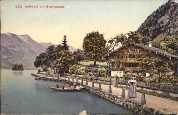 Iseltwald Brienzersee Boot