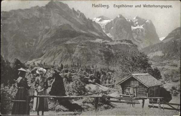 Hasliberg Engelhörner Wetterhorngruppe