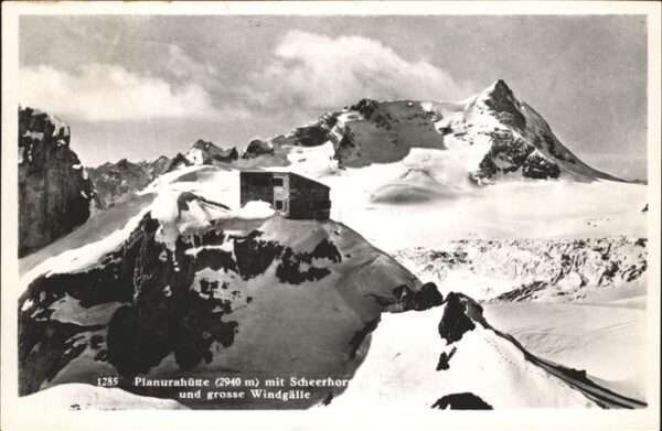 Planurahuette Scheerhorn Grosse Windgälle