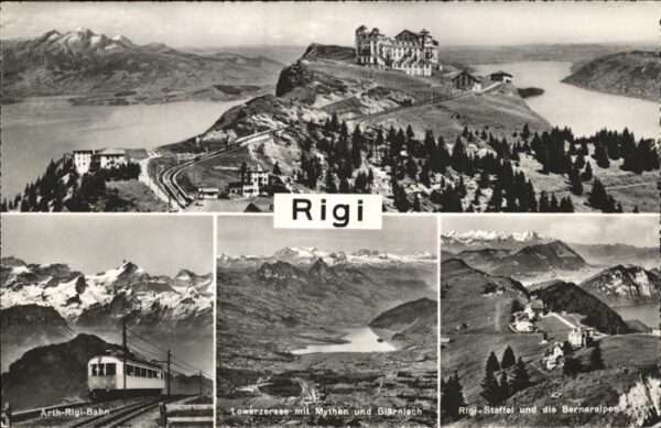 Rigi-Staffel Bahn Lowerzersee Mythen