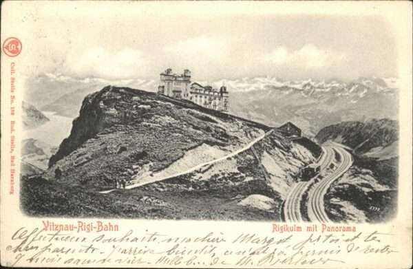 Vitznau Rigi Bahn Rigikulm